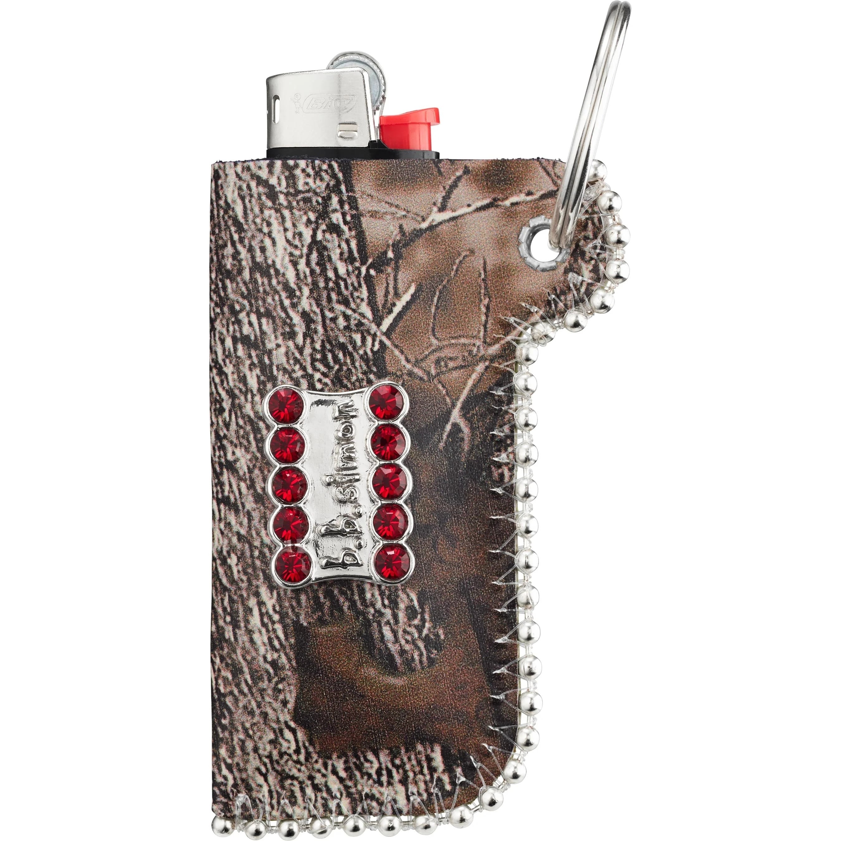 Supreme®/b.b. Simon Leather Lighter Case Keychain view 3